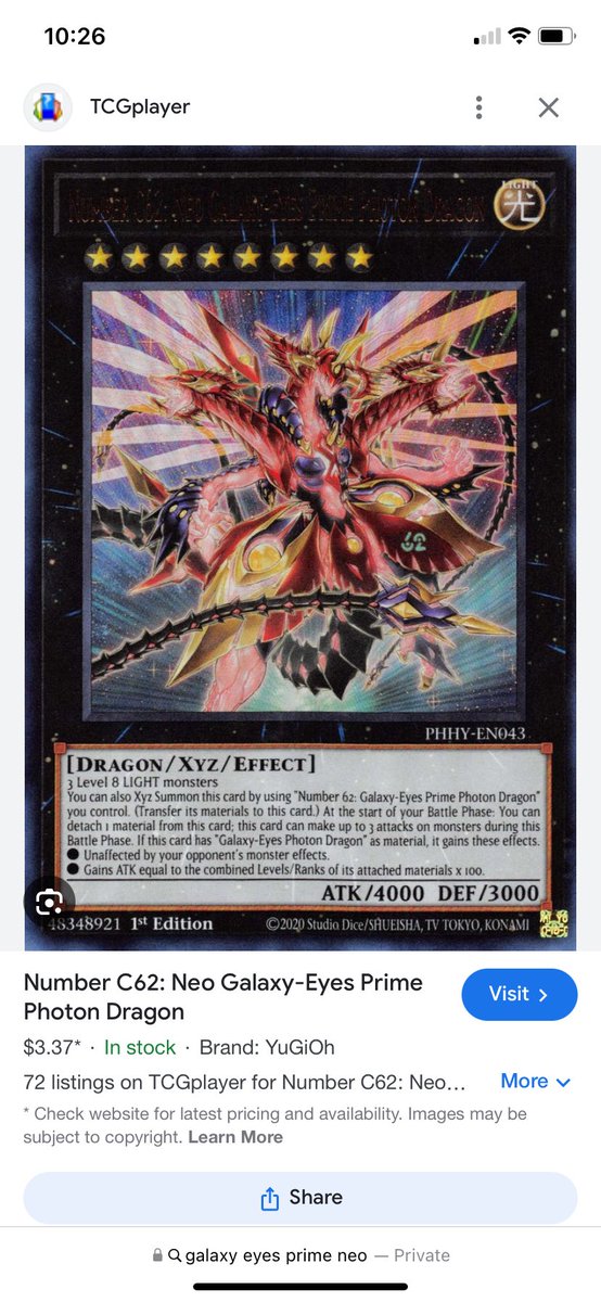 @Rhymestyle @TeamAPS if galaxy eyes effect says it’s unaffected by opponents monster effects, how can it be tributes for sun god egg? Monster card effect for opponent ain’t it? Or we just referring to field cuz it should say that