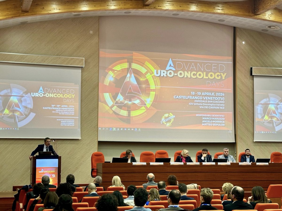 Over (@overeventi) on Twitter photo Grande successo per la 2° edizione del congresso ‘Advanced Uro-Oncology’ a Castelfranco Veneto.
Responsabili Scientifici: Dott. Marco Maruzzo, Prof. Angelo Porreca, Dott. Matteo Sepulcri. <a href="/therealmarcodoc/">Marco Maruzzo</a> <a href="/PorrecaAngelo/">Angelo Porreca</a> <a href="/mat_sepu/">Matteo Sepulcri</a>
#Oncologia #Urologia #Radioterapia Grande successo per la 2° edizione del congresso ‘Advanced Uro-Oncology’ a Castelfranco Veneto.
Responsabili Scientifici: Dott. Marco Maruzzo, Prof. Angelo Porreca, Dott. Matteo Sepulcri. <a href="/therealmarcodoc/">Marco Maruzzo</a> <a href="/PorrecaAngelo/">Angelo Porreca</a> <a href="/mat_sepu/">Matteo Sepulcri</a>
#Oncologia #Urologia #Radioterapia