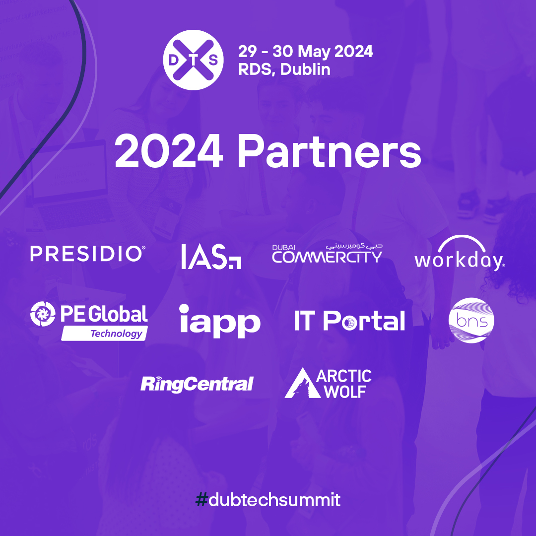 🎉DTS is delighted to announce the following companies as official partners of DTS24!🎉
-@Presidio 
-@integralads  
-@DubaiCommercity 
-@Workday 
-@peglobalireland 
-@PrivacyPros 
-@itportal 
-@bnsuep1 
-@RingCentral  
-Artic Wolf

DTS takes pride in its values, so we're pleased