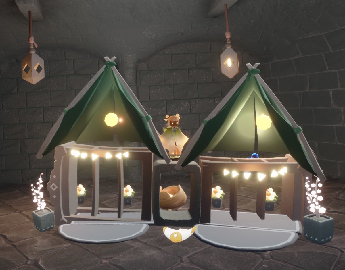 ２軒のお家作ってみた🏠🏠

＃sky星を紡ぐ子どもたち
＃thatskygame
#巣づくりの季節