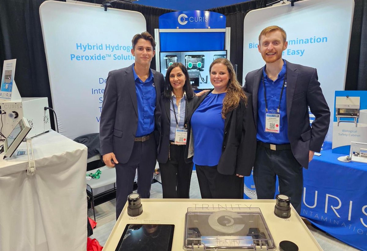 CurisSystem's tweet image. Sadly the final hours of #INTERPHEX2024 are upon us; what an amazing few days it has been!

If you haven&apos;t yet made your way to the CURIS booth 1540, stop by to learn the advantages of #HHPdecon. 

#CURISSystem #decontamination #CCS #Annex1 #compliance #7000ei 

#DrivenByScience