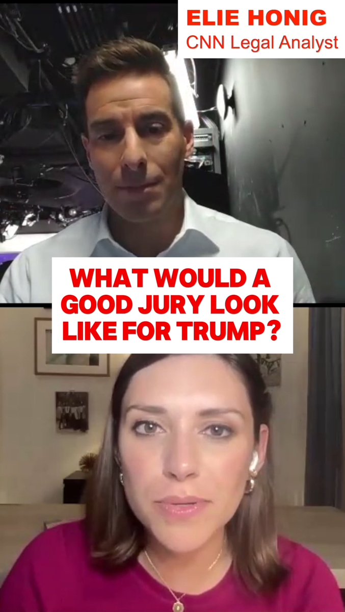 .@eliehonig offers his odds that Trump is convicted based on polling data in Manhattan. For more on the ins and outs of the Trump trial, check out 'Somebody's Gotta Win' open.spotify.com/episode/0skuSB…