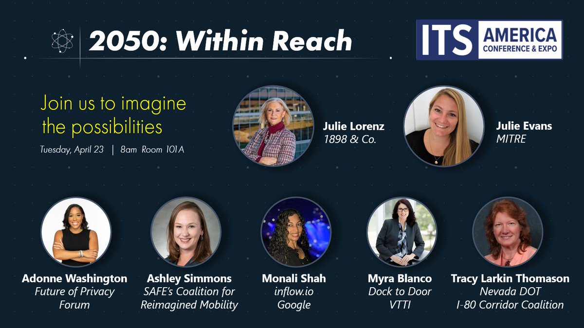 Join us next week at #ITSA2024 for a panel discussion on delivering transformative technology to make tomorrow’s #transportation ecosystem safe, efficient, equitable, and integrated. spklr.io/6011oZ4T