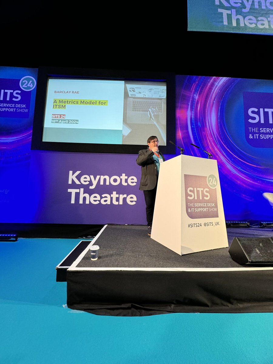 RunshawSD's tweet photo. @barclayrae delivered a great talk on metrics! Lots of ideas that we will be able to take and put in place to improve our service. What a great end to @SITS_UK! https://t.co/lBw5GD19G0