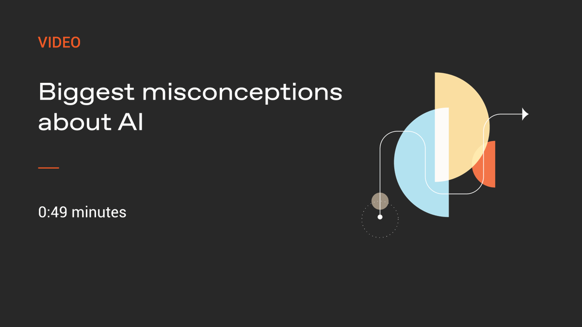 Learn about the biggest misconceptions about AI in this short video: ow.ly/JtQL50Rcq09

#generativeAI #genAI #AIstrategy #hrleadership #AI #hrcommunity #AIskills