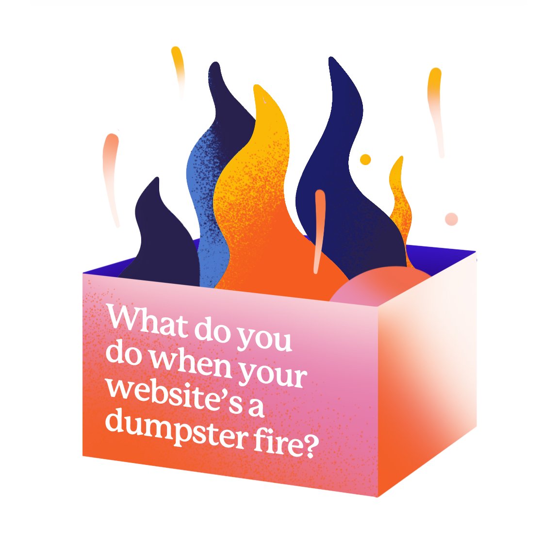 Once you've made the decision to invest in a high quality website,  how do you protect that investment from turning into a dumpster fire? 

Dig into how to keep the dumpster fire from starting in and what to do if it's already burning out of control: bit.ly/4cUsN2C