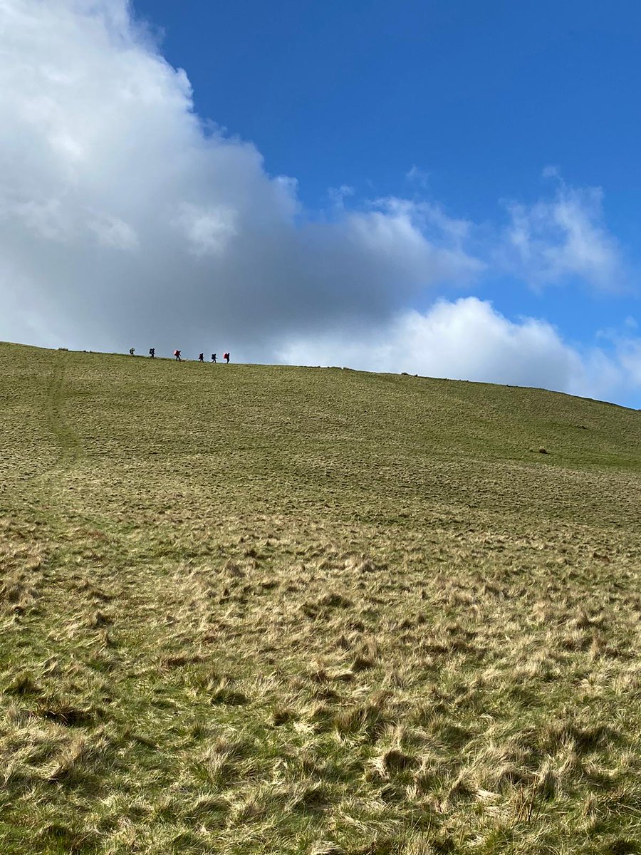 HCACPDofE's tweet image. DofE Gold teams in action in the Brecon Beacons on the final day of their practice expedition.