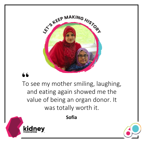 Despite her tragic loss, Sofia remains a beacon of hope and inspiration as she continues to advocate for #organdonation in honor of her mother. Her story is a reminder of the power of altruism. Read it here: bit.ly/Kidney-60TH-X3