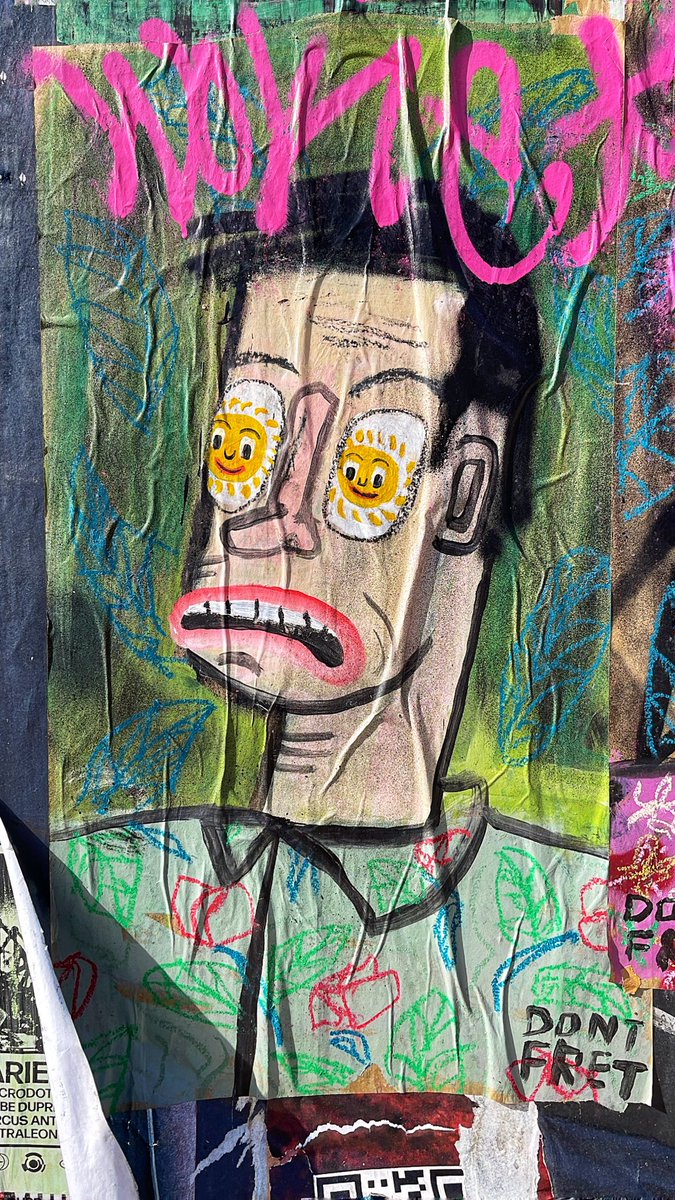 butchers_blind's tweet photo. perfect party of four paste-up
.
.
#dontfret blessing these skreets with a pastiche of paste
.
#streetart #chicago #wheatpaste https://t.co/hJ3J7AX9Rw