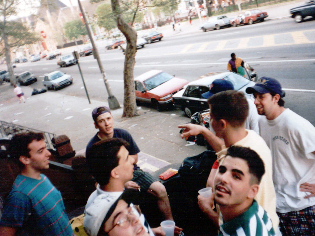 Remember when Temple Spring Fling was a thing? The stoop at 2000 North Broad was the best place to launch yourself into the fray.