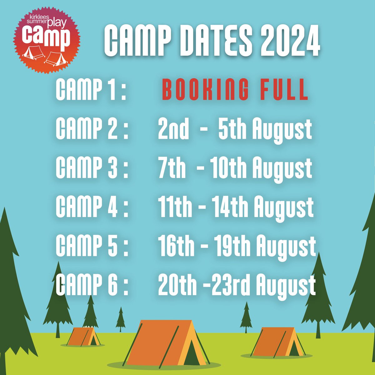 Kirklees_Camp's tweet photo. 🚨Booking is full on the first of six camps this summer! 

We are soooooo excited for loads of awesome activities including the masked camper! 

More info and booking can be found on our website: https://t.co/fymBJWaIwt https://t.co/gyVtkplOQ1