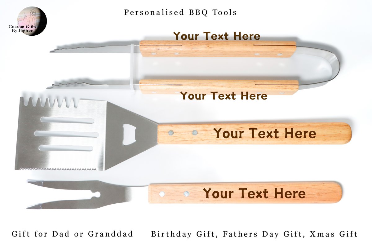 PrintJupiter's tweet photo. Personalised Daddy Barbeque Set 🌭🍔🍺
Dads Birthday, Fathers Day Gift
BBQ Grill Accessories, Steak Tools
#barbequegift #daddysbbq #masterchef #grillchef #barbequelover #bestkebabaward #masterkebab #bbqking #summergrill #bbqtime #fathersday #dadsbirthday #customgiftsbyjupiter https://t.co/tOcKBTndPS