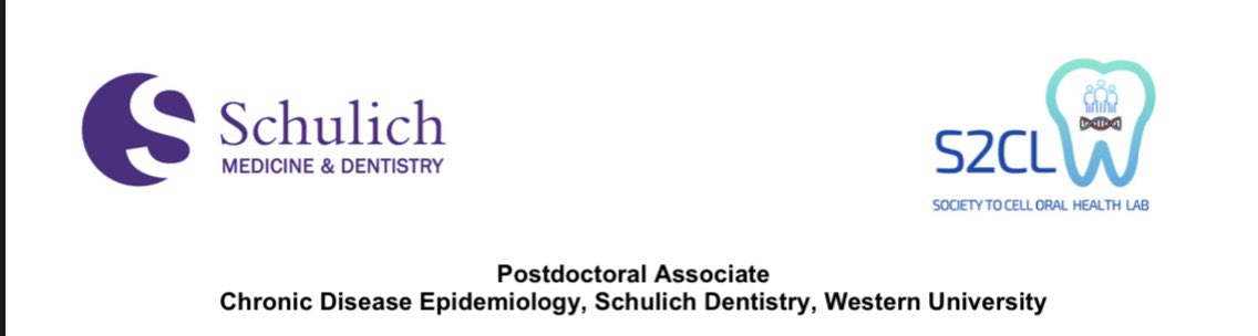 Come work with us! On the search for a postdoctoral associate in chronic disease and life-course epidemiology to join our lab @SchulichMedDent in #forestcity London, ON 🇨🇦. Informal inquiries welcome. More details: 👉🏼grad.uwo.ca/doc/postdoc/op…