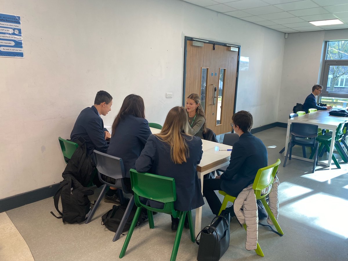 TheMisbourne's tweet photo. Thank you to our fantastic Year 12s for providing tuition in English, Maths and Science to our Year 11 students.  #TeamMisbourne in action! https://t.co/je35QPzaJr