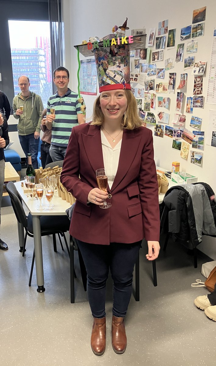 Congratulations to Maike Reinders part of the Meyer lab team🥳 Maike has successfully defended her PhD thesis on March 5th. We´re excited that Maike has chosen to continue her journey with the <a href="/crc1430/">CRC 1430</a> and continues collaborating with the Meyer lab.