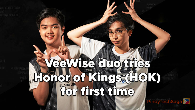 pinoytechsaga's tweet photo. Blacklist's powerful duo VeeWise played Honor of Kings and hinted interest in participating in tournaments for the newly launched MOBA game.
READ: https://t.co/ZnkFLLJVnj
.
#HonorOfKings #HOK #VeeWise #V33Wise #BlacklistInternational #BLCK https://t.co/QZRxOG2nLJ