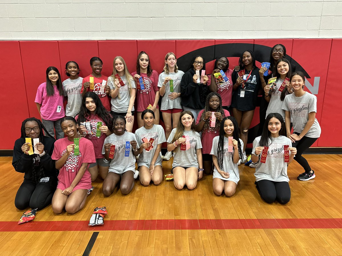 Our @goodsongms 8th Grade Girls Track team was on 🔥🔥🔥 at their track meet last night. There were several personal records set and lots of 🥇!!! Congrats to our ladies for the amazing work and effort! We are ready for the district meet next week! #WhatsGoodAtGoodson