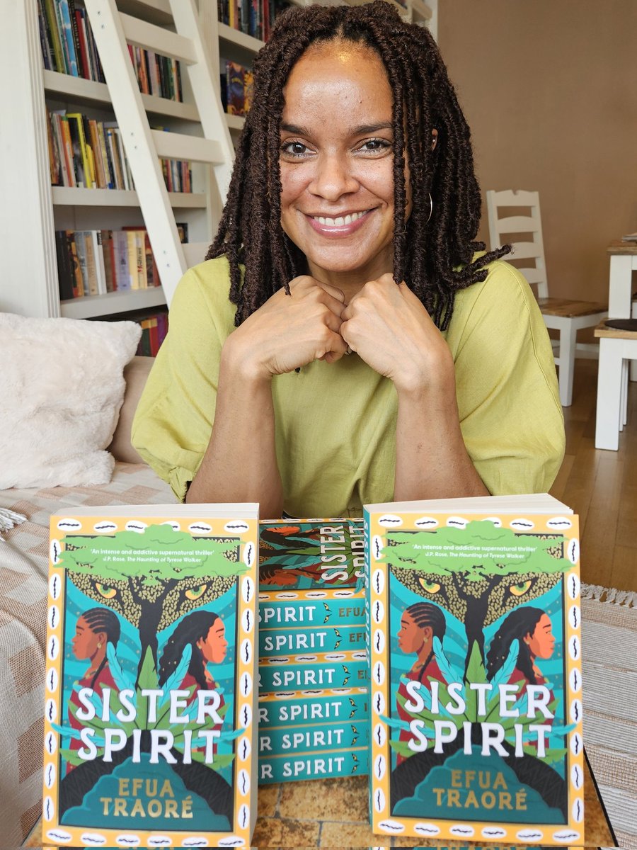 Happy and proud YA author❤️ Sister Spirit is a dark, supernatural boarding school mystery blending Nigerian myth, friendship, romance and self-discovery. 16yr old adopted Tara begins a journey to seek the truth of her roots and the spirits that pursue her. @_ZephyrBooks