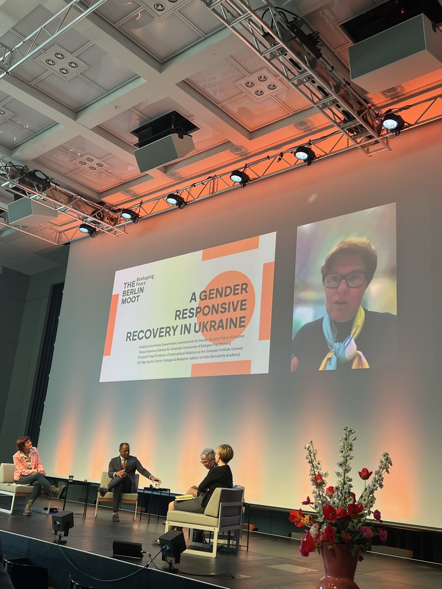 <a href="/ElisabethPruegl/">Elisabeth Prügl</a> "Really, gender equality is a priority for the Ukrainian government. In June, during the full-scale invasion, Ukraine ratified the Istanbul convention."-<a href="/KLevchenkoUKR/">KaterynaLevchenko</a>