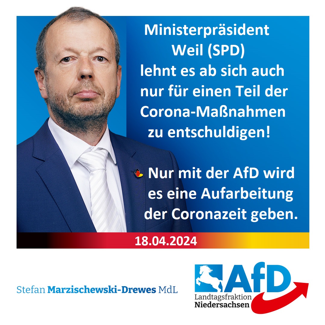Realität im niedersächischen Landtag. Der Ministerpräsident der SPD schaltet auf Stur anstatt sich der Realität zu stellen. Sehr sehr Schade!👋
#afd #marzischewski #Gifhorn #Arzt #Aufarbeitung #Corona #Maske
