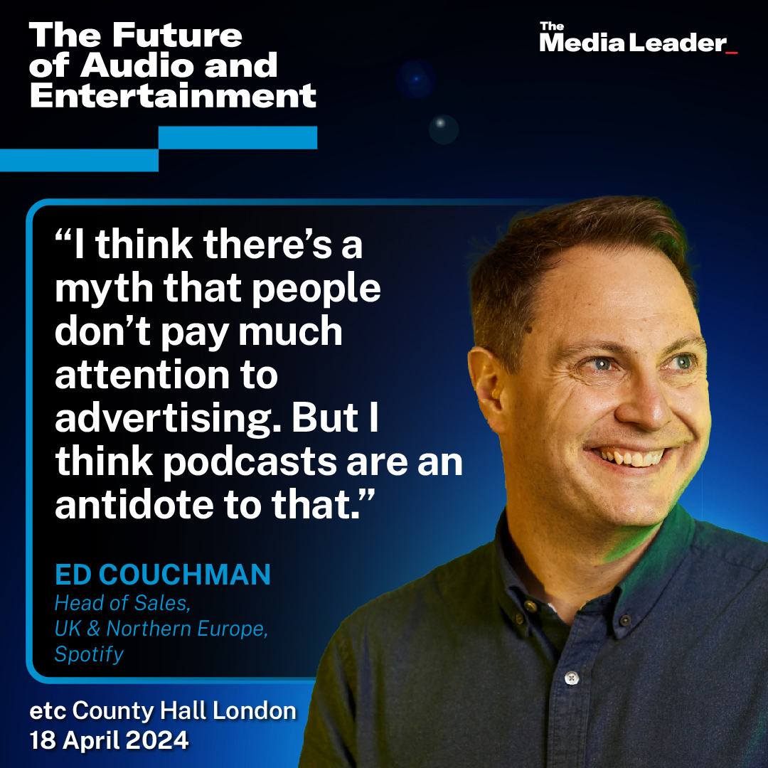 With an increasing trend of communities being built across like-minded podcast series that advertisers can tap into, how we can reach these communities? Why can tapping into their passion points be such a powerful marketing tool? Today on stage Spotify's Ed Couchman at #FOAE