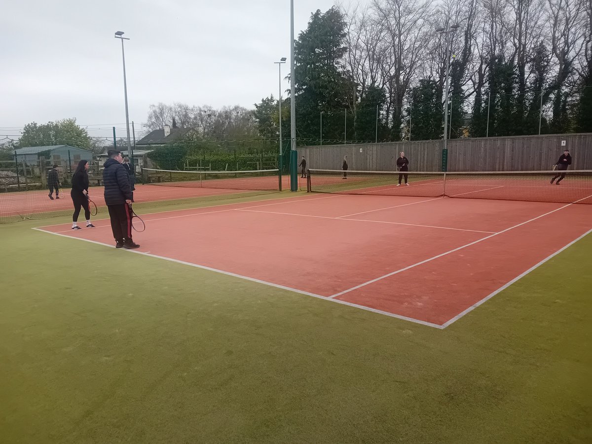 We had a lovely morning at Hospital Tennis club with our LCA 1 class. We enjoyed the fabulous courts and environment in our local community and also had some very competitive games! #LeisureandRecreation #PE #Wellbeing