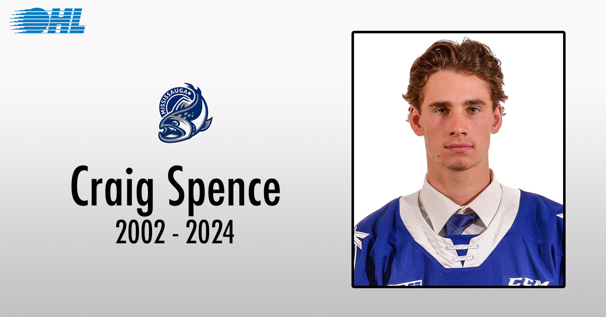 The #OHL joins the hockey community in mourning the loss of former <a href="/OHLSteelheads/">Brampton Steelheads</a> seventh round 2018 #OHLDraft pick Craig Spence, who passed away in a fatal car crash on Tuesday at the age of 22.

IN MEMORIAM 🪦: tinyurl.com/5fj96jya