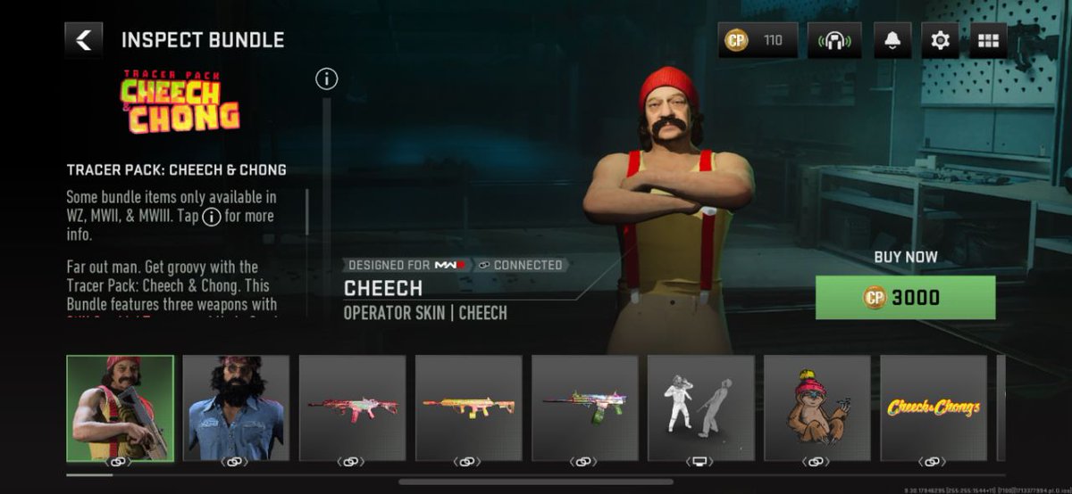 Ya disponible nuevo lote 

#WarzoneMobile