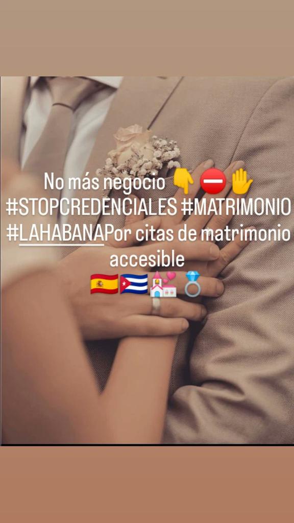 AdrianAnoceto's tweet photo. #STOPCREDENCIALES #MATRIMONIO 
@ConsEspLaHabana
@EmbEspCuba  
@MAECgob
@justiciagob
@DefensorPuebloE
@CGCEE_VIII
@SEstadoMigr
@M_Presidencia
@desdelamoncloa
@territorialgob
@SE_MemoDemo
@cartaesp_online
@inclusiongob https://t.co/DD0qeEsW9Q