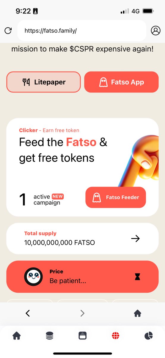 🎉 Exciting news! CasperDash is now supporting @FatsoFamily on dApps Explore! ⚡️ Now you can directly access fatso.family via CasperDash. 🥂 Enjoy your #DeFi journey with CasperDash!