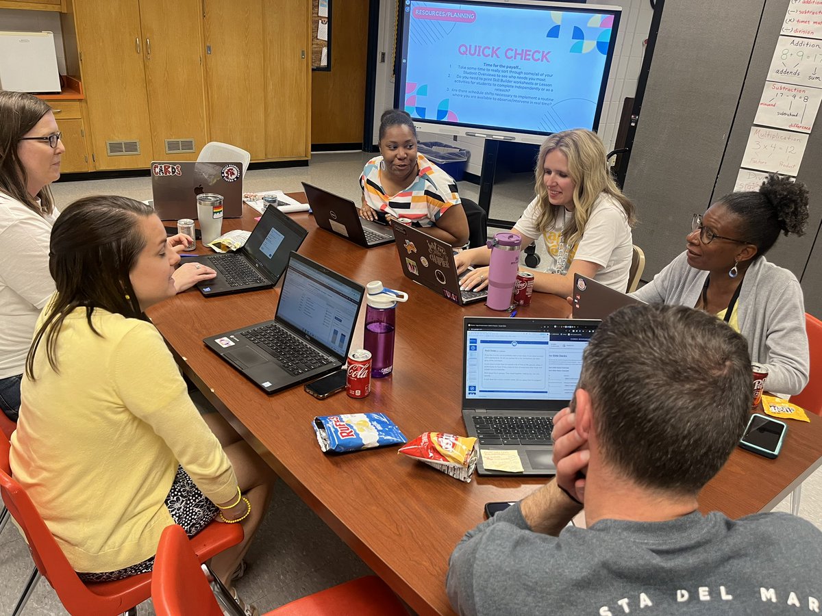 Had a blast with this crew after school yesterday, diving in to @LexiaLearning Core5 data and how to use their vast Resources to support students in real-time and via small group instruction!! #TullyProud