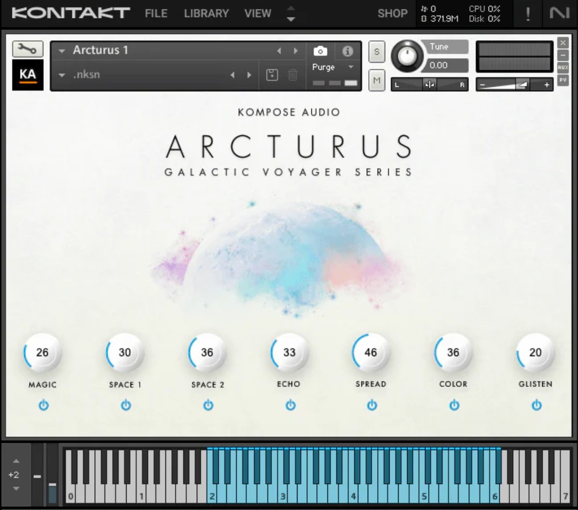 adsrx's tweet photo. #ADSRXplugin 
無料：Kompose Audioは、シネマティックなサウンドスケープ系を中心に、22インストゥルメント収録のGalaxy Voyager Series音源をリリース＆無償配布。KontaktFull  7.9以上。興味あればどうぞ。https://t.co/9b4zz67Pqq https://t.co/DFnuBirdXr
