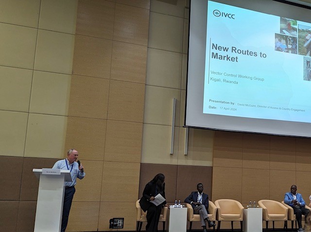 🦟🌍 IVCC at the 19th Annual Meeting of the RBM Vector Control Working Group (@rbm_vcwg) in Kigali! CEO Justin McBeath handed over the co-chair role and unveiled IVCC's strategy. Our team shared insights on ITN campaigns, private sector engagement and more. #RBM #VCWG