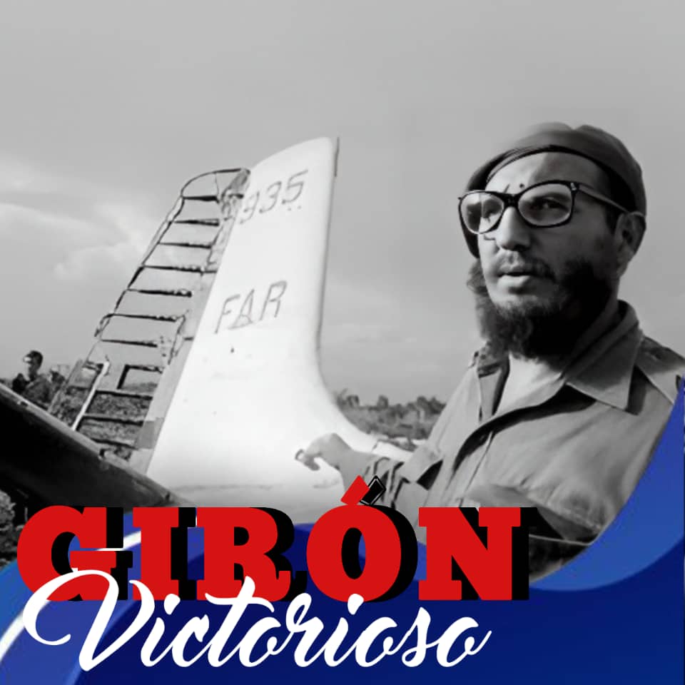 #Fidel en el Comunicado#2 el 18/4/1961… las fuerzas armadas de la Revolución continúan luchando frente a las fuerzas enemigas en la zona del suroeste de la provincia de las Villas donde han desembarcado los mercenarios con el apoyo imperialista”. #CubaCoopera