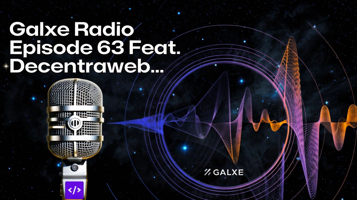 KirillFill3's tweet image. Astronauts 👋
We have 63 ep.  #Galxe Radio Show ft.
@decentra_web 

ℹ️ #Decentraweb is the leading provider of Top-Level Web3 Domains. Powering a peer-to-peer implementation of the DNS base layer protocol on Ethereum &amp;amp; Polygon Networks!