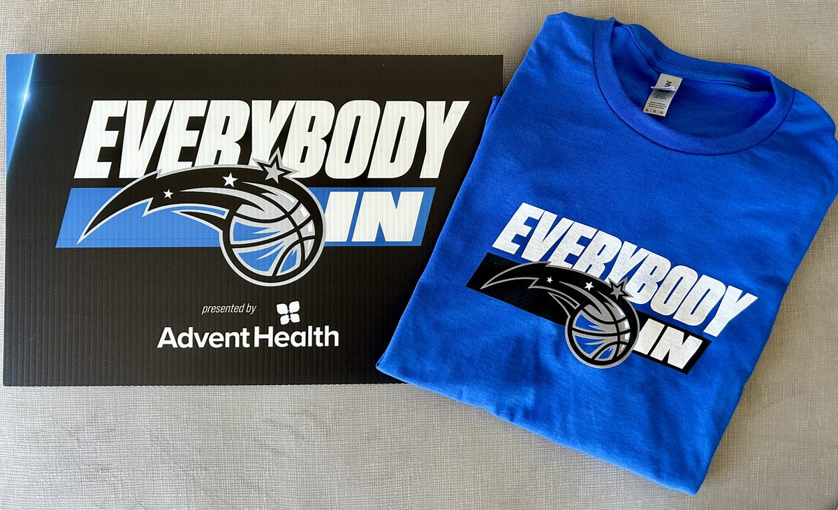 HotCoffeeBurns's tweet image. Thanks @OrlandoMagic!

#EverybodyIn