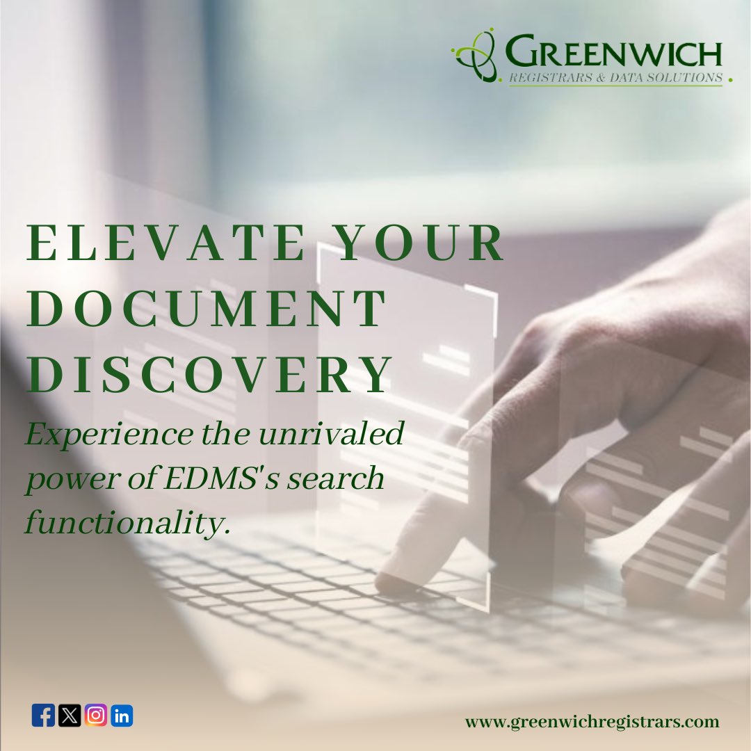 grds_ng's tweet photo. Don’t settle for average search functionality. Our EDMS empowers you to quickly find the right document, allowing you to focus on what truly matters – getting the job done
Reach out to us to get started today.
#GRDS #DataManagement #DocumentDiscovery #GreenwichRegistrars https://t.co/RxL8uDuNoV