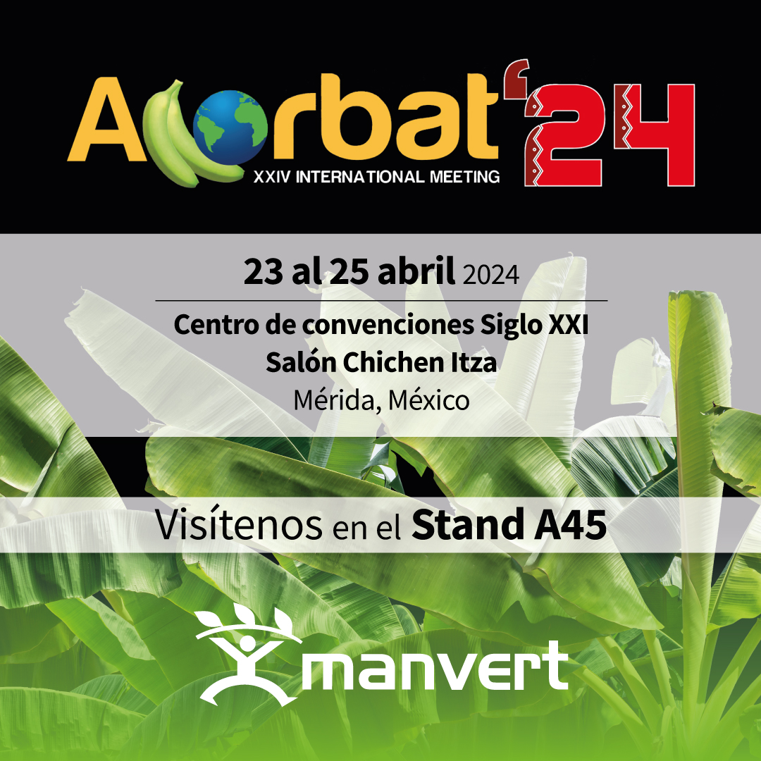 manvert_'s tweet image. Del 23 al 25 de abril le esperamos en el stand A45 del XXIV Congreso Internacional #ACORBAT2024
¡Visítenos y descubra las #manvertSolutions que le ayudarán a lograr un mejor #rendimiento y calidad en su cosecha de #bananos!
#LaExperienciaMéxico #bioestimulantes