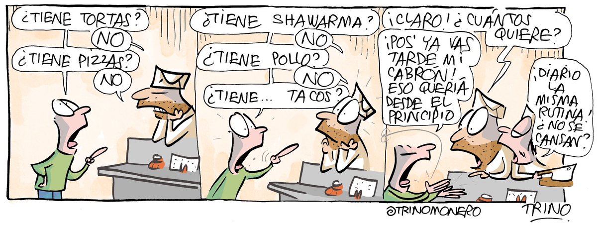 trinomonero's tweet photo. Jueves de rutinas monótonas taqueriles #trinomonero https://t.co/Gox1z0SWji