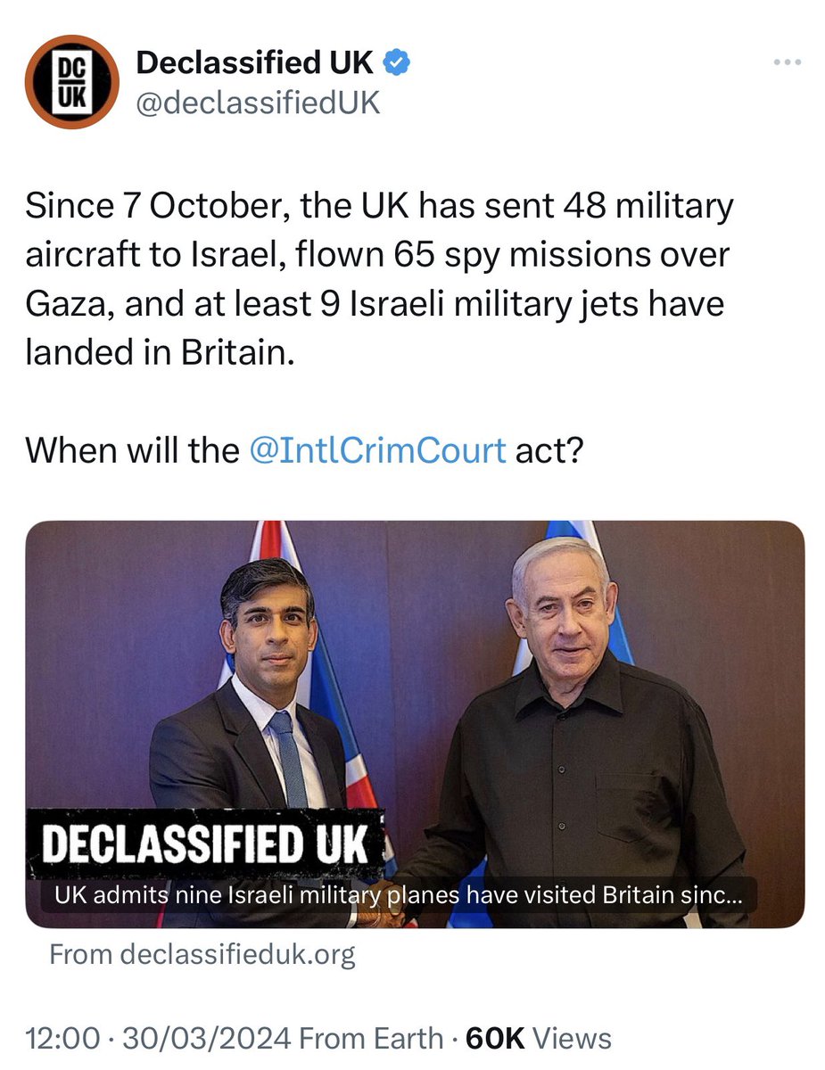 Our government is materially complicit in the Gaza genocide, one of the most heinous crimes of this or any period. UK media refuses to report this complicity. The Labour Party supports the genocide. The ICC is asleep. It’s up to us. And protest no longer cuts it. We need a…