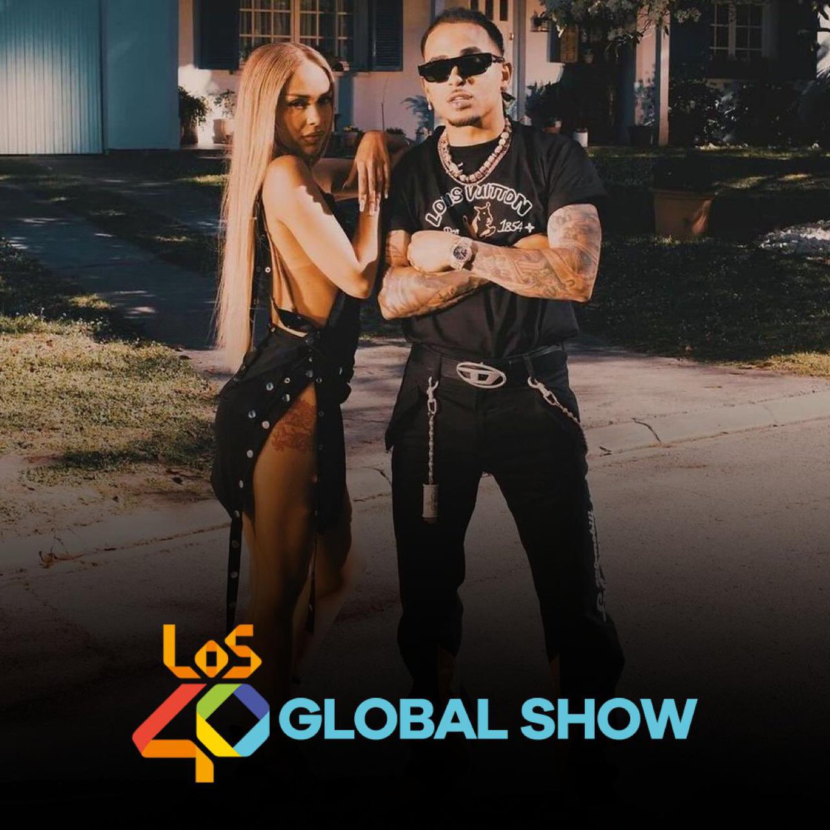 Este domingo en #40GlobalShow448 escucharemos en España y Latinoamérica a @ozuna y @bad_gyal_pussy con GUAY ✨🎶 @40GlobalShow