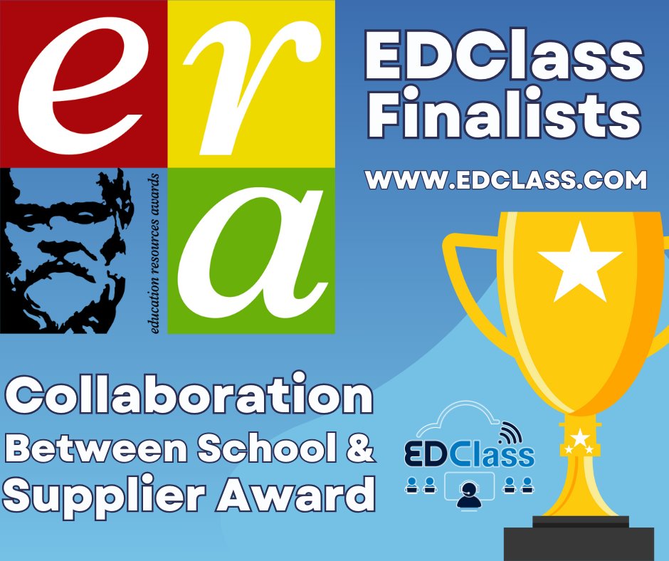 This evening, we're honoured to attend the ERA Education Resources Awards 2024 (@era_resources) as finalists in the Collaboration Between School & Supplier category! 🏆 If you're also attending the awards, we encourage you to stop by and say hello to our team. Let's celebrate