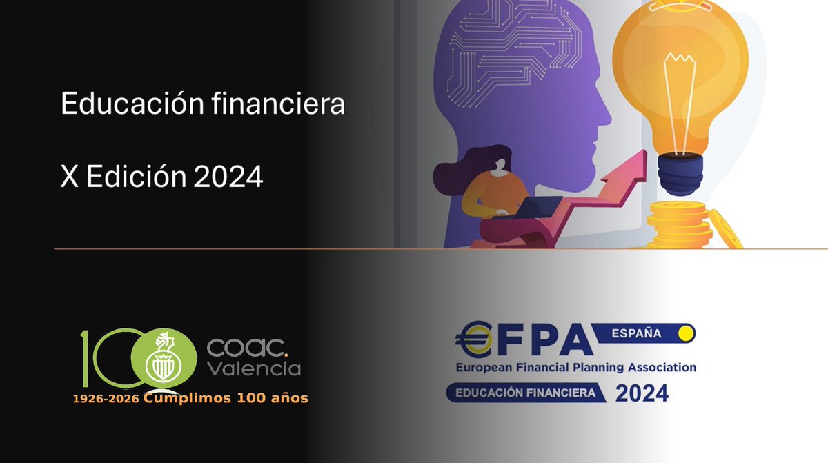coacvalencia's tweet photo. El próximo martes 23 de abril a las 18 horas comenzará el primer taller del curso de diez talleres de @EduFin_EFPA.
En esta sesión se imparten los principios básicos para realizar presupuestos, incluyendo las distintas maneras de planificar, vigilar y controlar el gasto personal. https://t.co/y2QR5UMEse