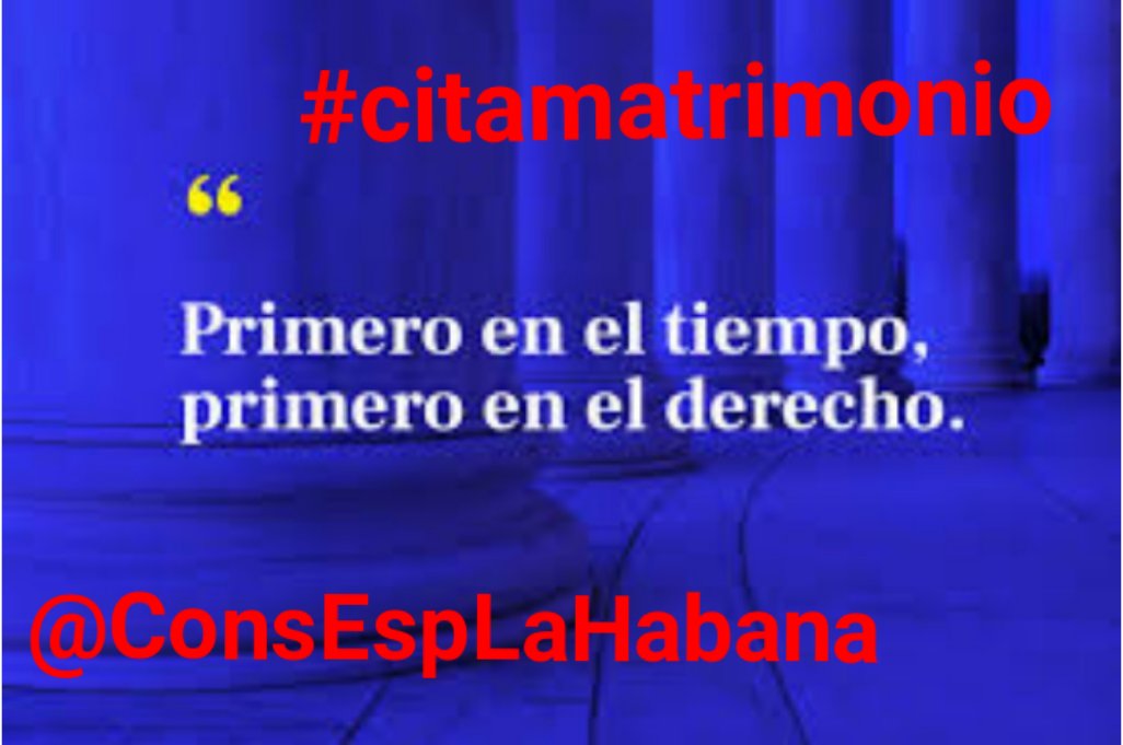 #STOPCREDENCIALES #MATRIMONIO 
<a href="/ConsEspLaHabana/">ConsEspLaHabana</a>
<a href="/EmbEspCuba/">EmbEspCuba</a>  
<a href="/MAECgob/">Ministerio de Asuntos Exteriores, UE y Cooperación</a>
<a href="/justiciagob/">Ministerio de la Presidencia, Justicia y R. Cortes</a>
<a href="/DefensorPuebloE/">Defensor del Pueblo</a>
<a href="/CGCEE_VIII/">Consejo General Ciudadanía Española en el Exterior</a>
<a href="/SEstadoMigr/">Secretaría de Estado de Migraciones</a>
<a href="/M_Presidencia/">Ministerio de la Presidencia, Justicia y R. Cortes</a>
<a href="/desdelamoncloa/">La Moncloa</a>
<a href="/territorialgob/">Ministerio P. Territorial y M. Democrática</a>
<a href="/SE_MemoDemo/">Secretaría de Estado de Memoria Democrática</a>
<a href="/cartaesp_online/">Carta de España Online</a>
<a href="/inclusiongob/">Ministerio Inclusión Seguridad Social Migraciones</a>