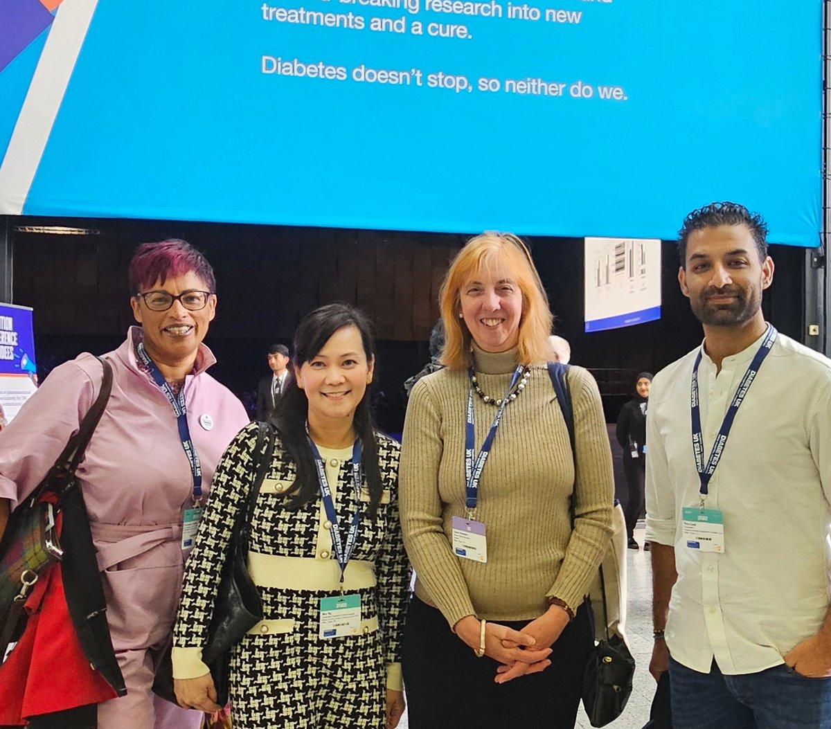 mayng888's tweet photo. Always great to catch up with fab colleagues again at #dukpc2024 #dukpc24  @diab_doctor @Rezaidi @BouncyB101 @mbrp1 @DiabetesUK https://t.co/N8lUtu2tEK