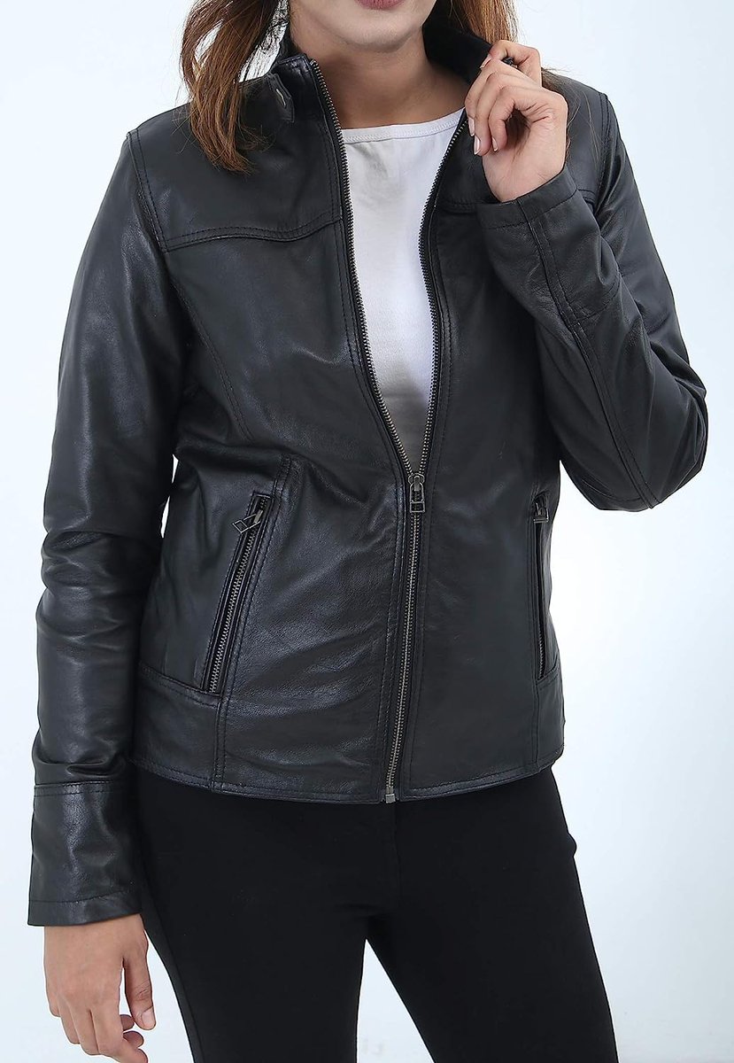 Jorde Calf Women Slim Fit Lambskin Black Casual Wear | Biker Leather Jacket:
#womenleatherjacket #bomberjacket #bikerjacket #womenjacket #leatherjackets  #womensfashion #casualjacket #fashiontrends #leatherfashion #blackleatherjacket
jorde-calf.com/collections/wo…