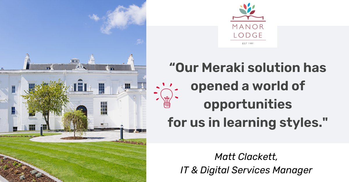 The shift to digital education means teaching tools & techniques change as fast as technology - but many schools lack the foundations for adopting them. Find out how @Manor_Lodge School removed limitations on learning in our case study: bit.ly/437qjJS #UKedChat #UKedTech