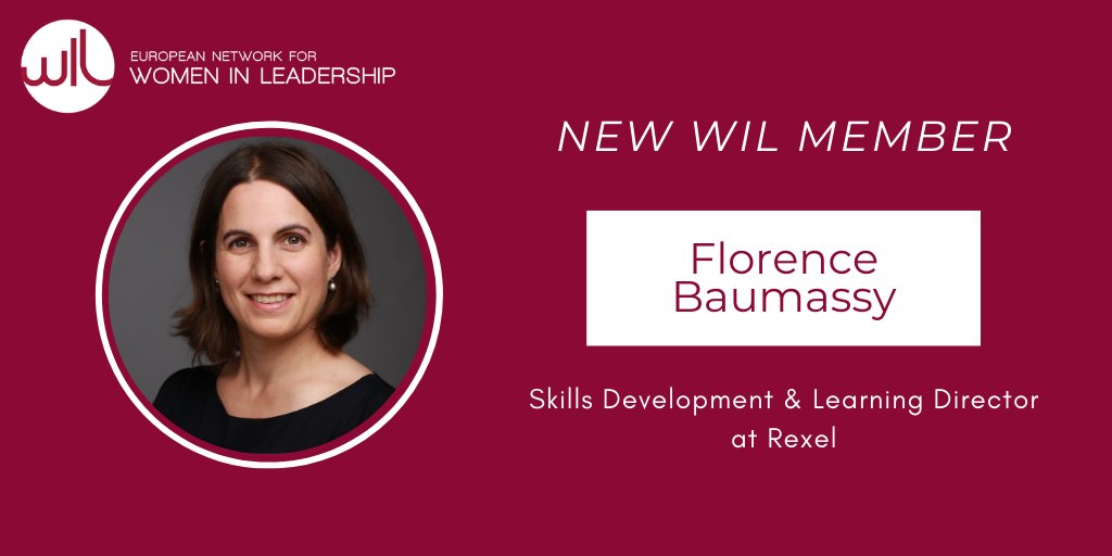 Meet our new #WILMember Florence Baumassy, Skills Development & Learning Director at @Rexel_Group! With 20+ years in HR, specializing in talent management and training in aerospace and space sectors, we're thrilled to welcome her! 👏🌟 Learn more 👉 wileurope.org/Sys/PublicProf…