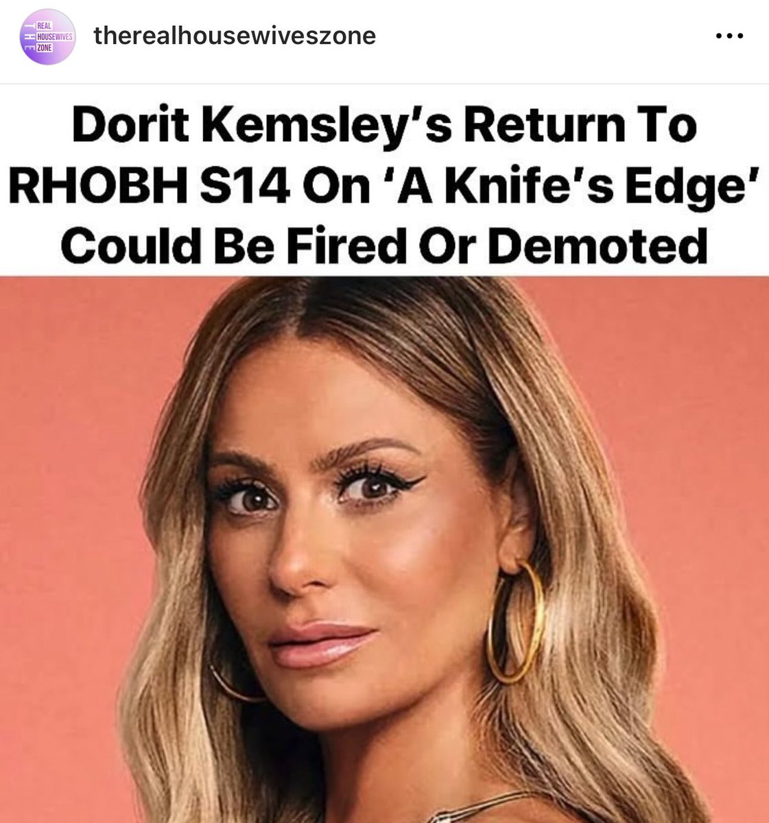 So it’s Erika, Garcelle, Kyle, and Sutton? Oh no ma’am, Miss Dorit needs to stay. 💯 #RHOBH