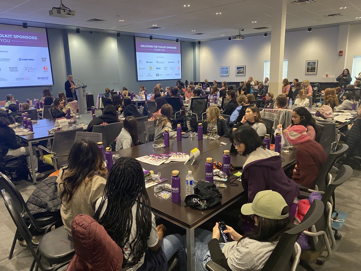 We’re thrilled to welcome nearly 100 Grades 5 and 6 girls for MWC’s annual “Unlocking the Toolkit” event today. This event shows girls that construction is an exciting career opportunity and helps build the future of the industry. Have a great day girls!